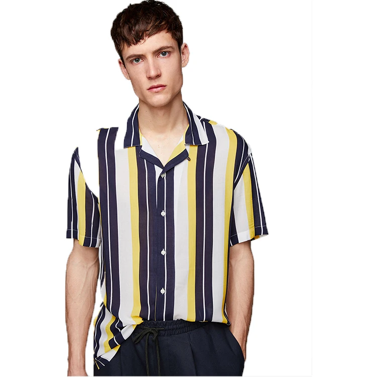 camisas de rayas hombre