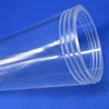 the thread should extend 25mm from one end a matched threaded 'nut / washer' in acrylic