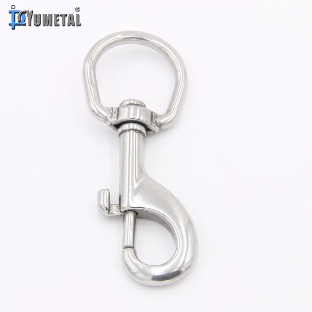 
Stainless Steel AISI316 & AISI304 Swivel Eye Snap Hook S-251 