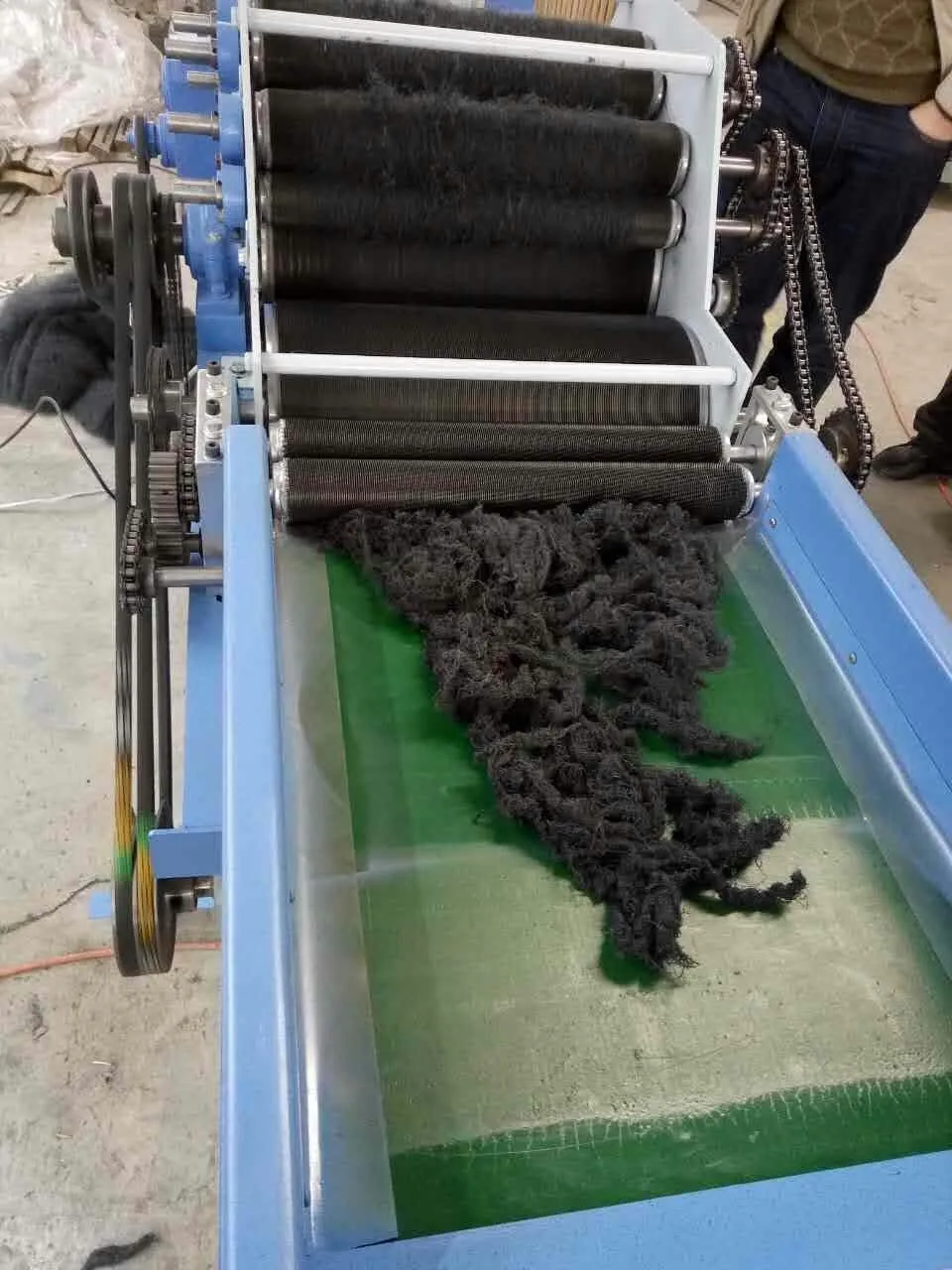 Polyester Yarn Wool Yarn Waste Recycling Machine Buy Recycling