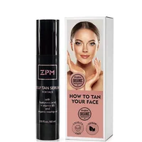 

ZPM OEM/ODM Private Label Amazon Hot Sale Natural Self Tanner For Face Hyaluronic Acid Fake Tan Tanning Serum