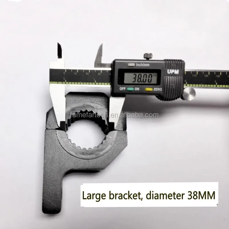 2pcs Car Roll Cage Tube Bull Bar Clamp Bracket LED Fog Driving Light Spotlight Universal Mounting Bracket 4x4 Offroad ATV