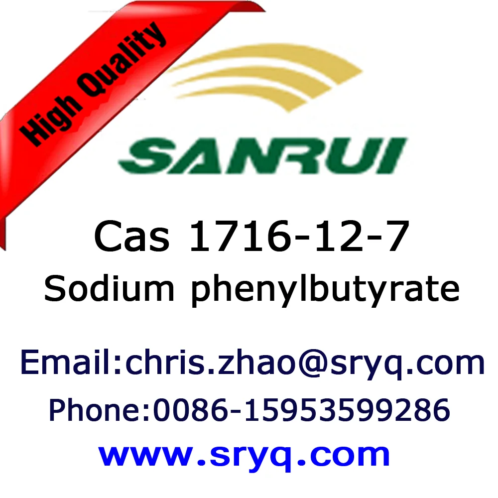 
Cas 1716 12 7 Sodium 4 phenylbutyrate, High Purity Sodium phenylbutyrate/ NaPB 