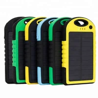 

100% Full Charging by Sunlight Waterproof Solar Power Bank 10000mah Portable Solar Cell Phone Charger for iphone X