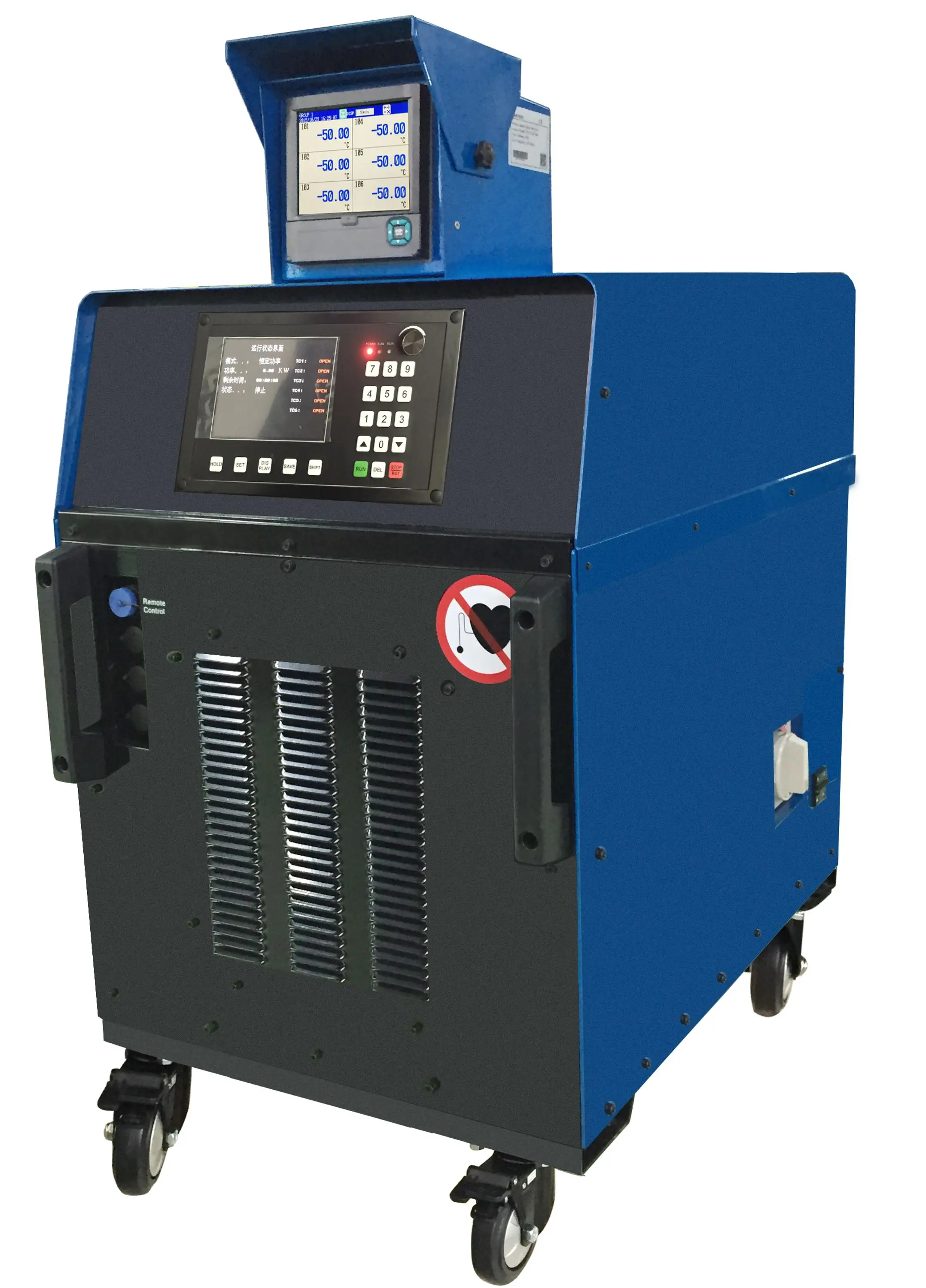 40kw Digital Induction Heater Power Supply Pipe Welding Preheat Machine