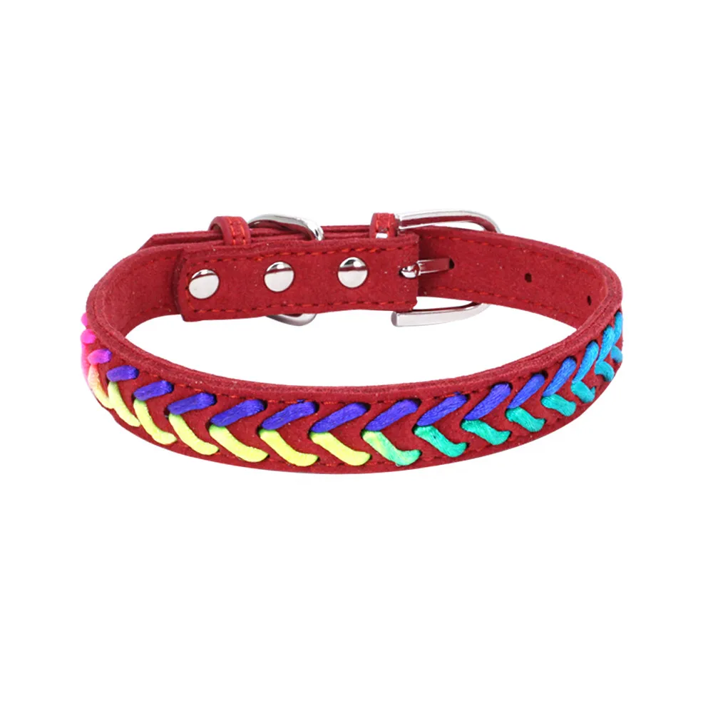 

Wholesale fashion Pet Collar colorful Rope Knitting Cute Fancy Dog Collars, N/a