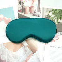 

Quality silk satin blackout eye sleep mask organic for sleeping