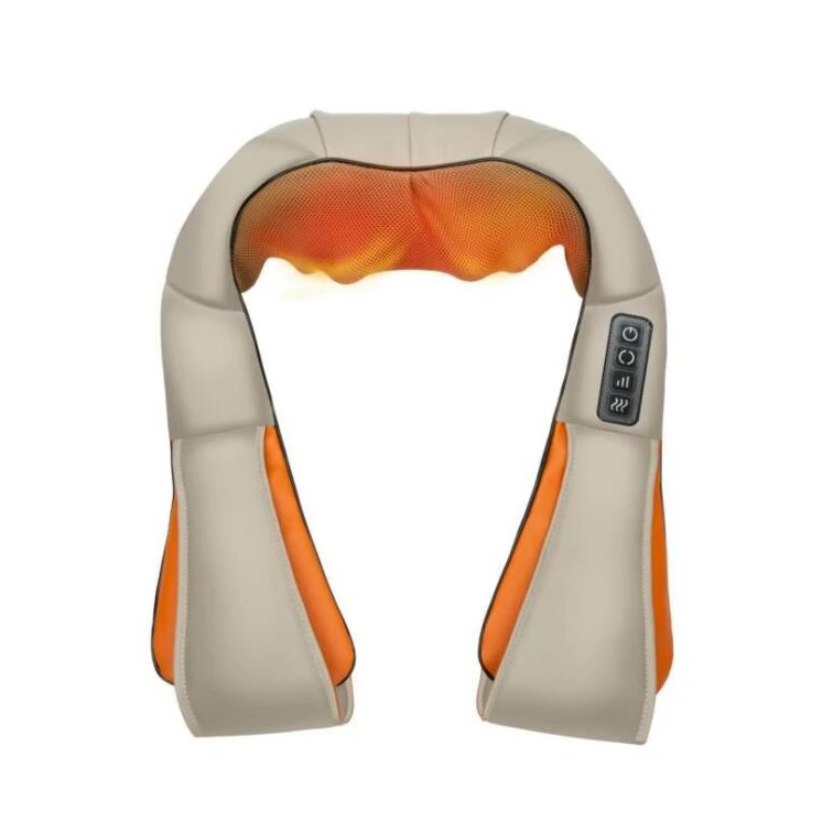 
electric kneading shiatsu wrap neck and shoulder massager for Pain Relief 