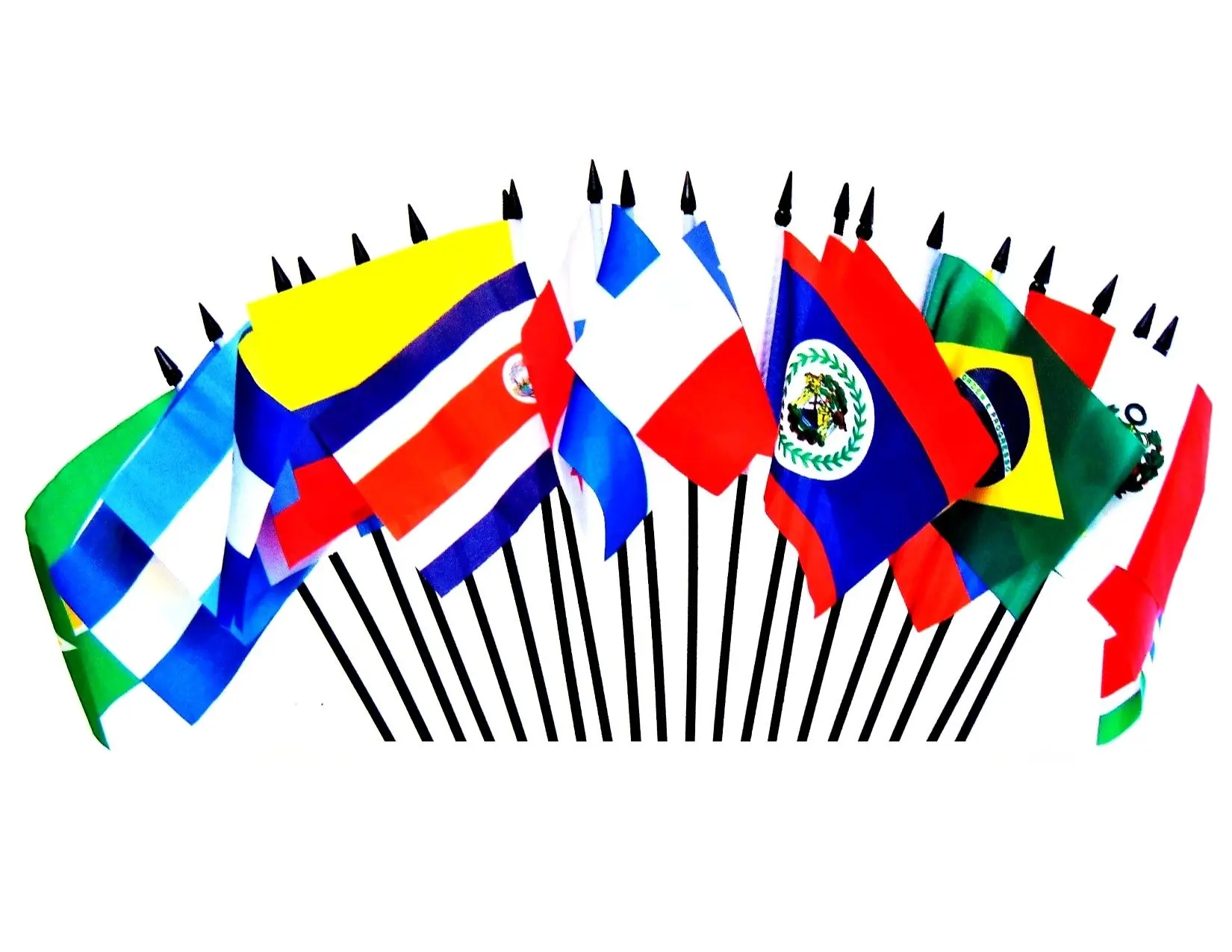 Флаги стран Латинской Америки