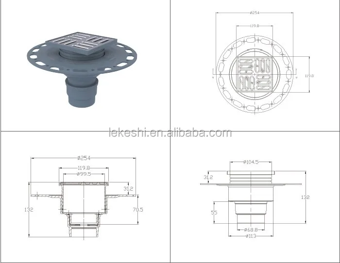 H100 Wet Room Xps Shower Pan Waterproof Bathroom Tray Buy Bathroom