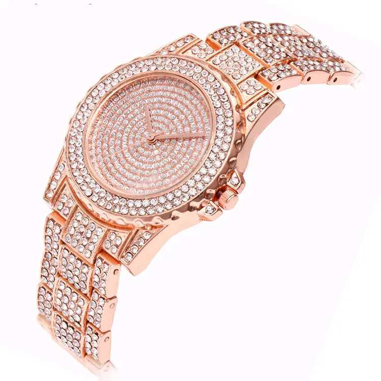 

Hot sale Hiphop Iced Out Watch Fashion Luxury Quartz Wrist Watch