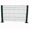 3D curved wire mesh fence with peach- type post in China
