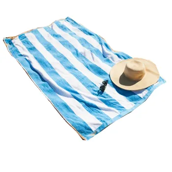 beach towel on sand