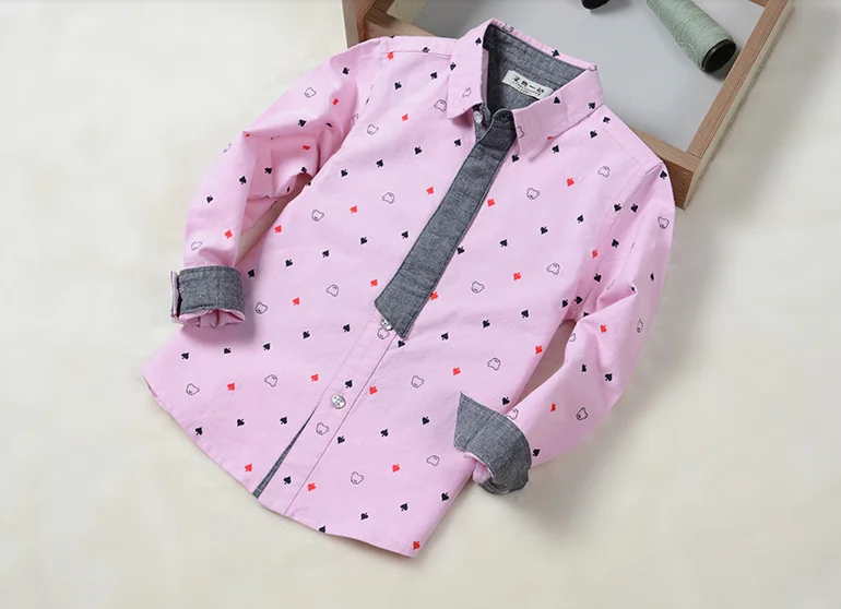 
top name brand children corduroy dress new style patter boys shirts 