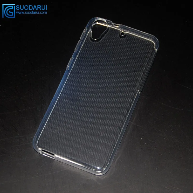 Silicon Clear TPU cover For Htc Desire 626 transparent case