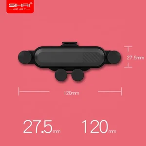 SIKAI Gravity Sensing Universal Car Phone Mount Air Vent