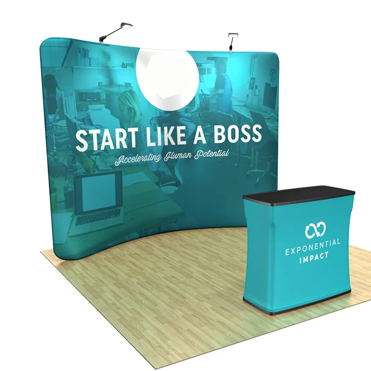 High Resolution Printed Graphics 3x3 Pop Up Banner Stand Bundle