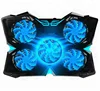 Colorful 5 Class Adjustable 2 USB Port 13''~17'' Laptop Cooler Pad High Flow Low Noise Computer Cooling Pad