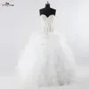 RSW936 Wholesale Vestidos De Fiesta Bridal Gown Crystal Stone Design For Boutique Net Dresses