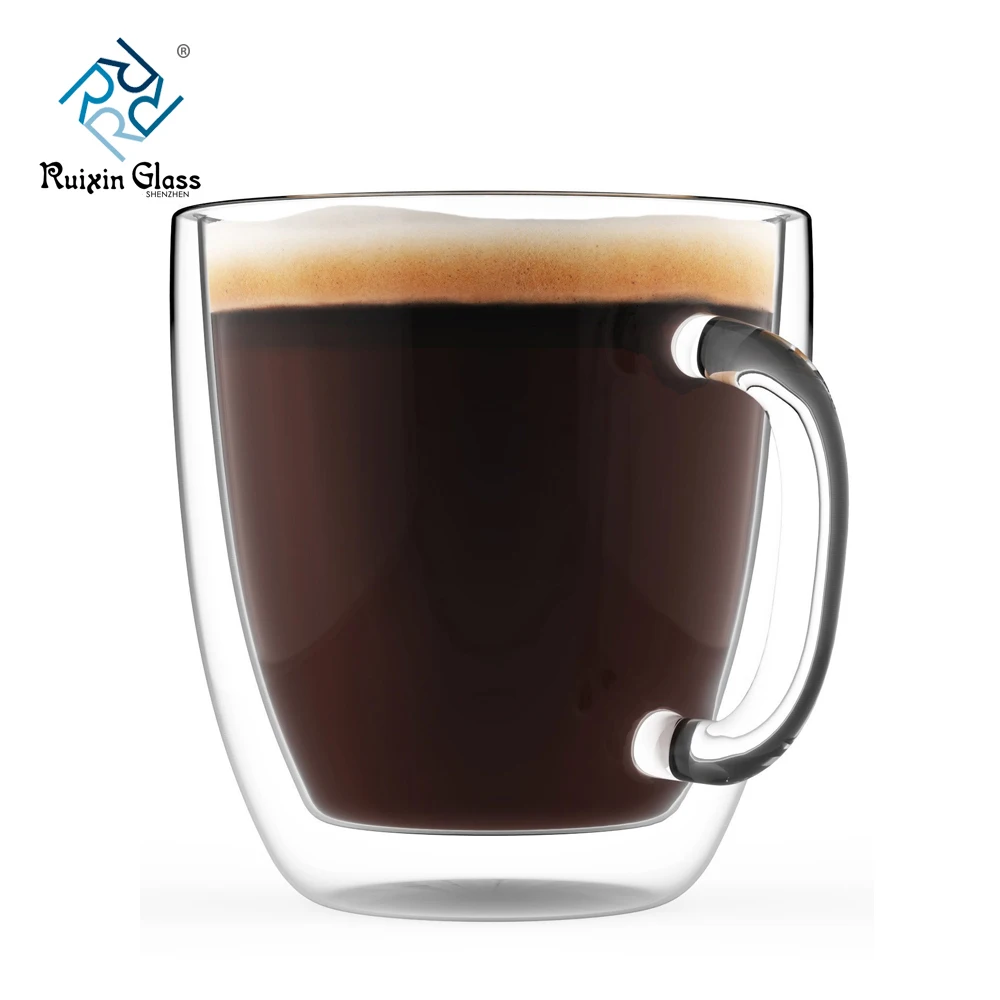 double wall glass tea tumbler