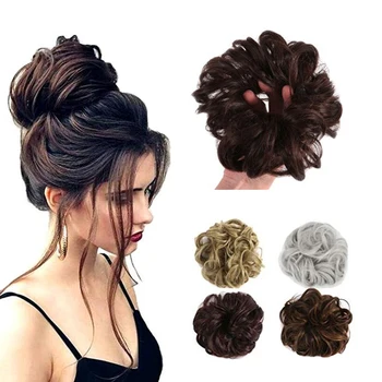 Popular Fashion Design Diy Hair Style French Curl Hair Bun