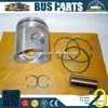 HIGER, oem factory aluminum piston supplier customize auto ring bus spear parts