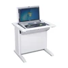 Hidden LCD Monitor Metal Frame Classroom Furniture Computer Desk for Kids