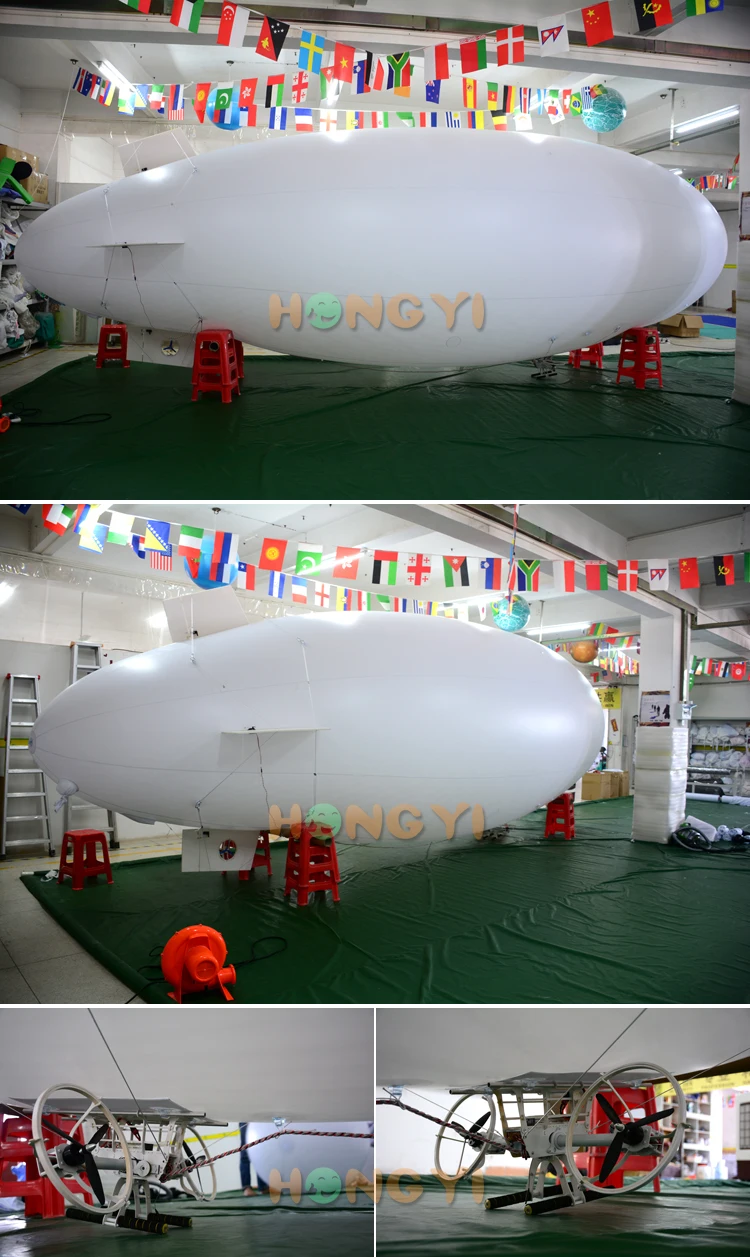 Outdoor Large Rc Blimp Helium Zeppelin Balloon Advertising Event Remote