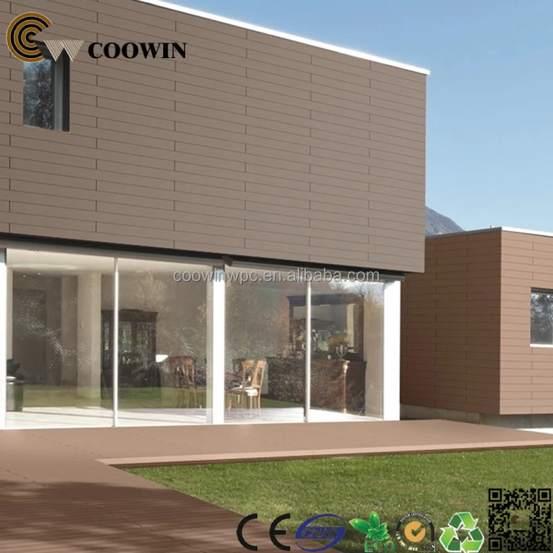 Cheapest Exterior Pvc Wood Composite Wall Cladding Material Buy