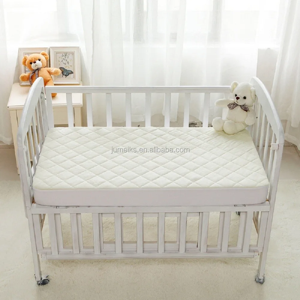 High Qualityeco Hypoallergenic Fitted Crib Quilted Mattress Protector