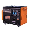 CE GS certificated 5KVA diesel powered Generator, silent type
