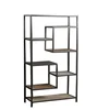 Mayco Modern Bookcase Design 3-Shelf Wrought Iron Handicraft Furniture Bookcase