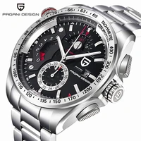 

Luxury Brand PAGANI DESIGN Chronograph Sport Watches Men reloj hombre Full Stainless Steel Quartz Watch Clocks Relogio Masculino