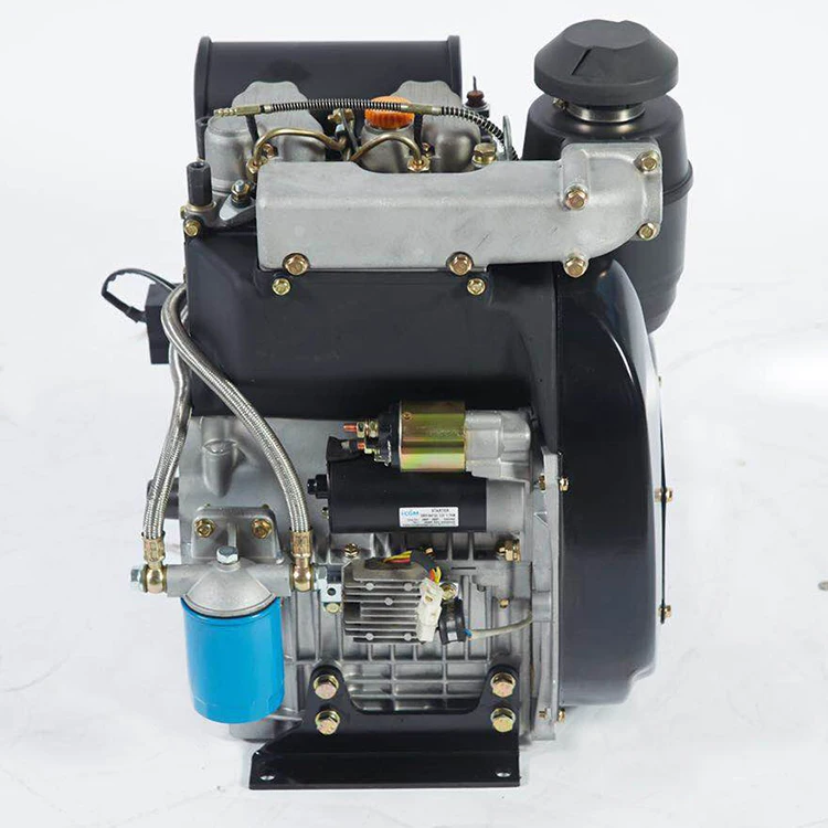 Pme292fe Two Cylinder Air Cooled Straight Line 20 Hp Diesel Engine Buy 20hp Diesel Engine,Air