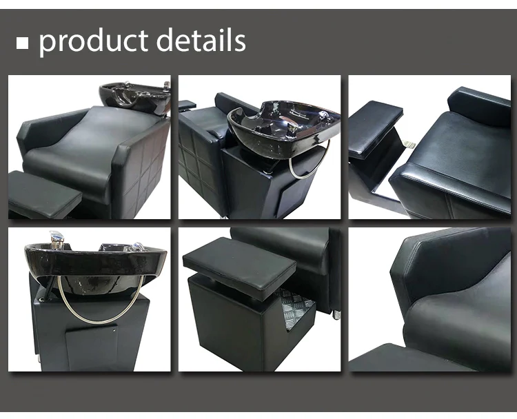newest popular professional lay down washing salon shampoo chair