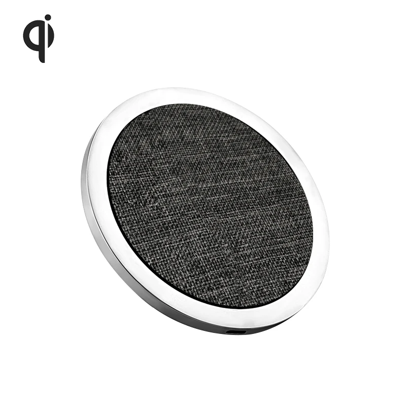 

Fast wireless Charging Pad Crystal Material With Qi CE FCC RoHS Certificate Qi Wireless Fast Charger For Cell Phone 5W/7.5W/10W, Black//white/metal/customize