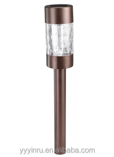 
NINGBO high quantity solar powered pillar lights stainless steel outdoor lighting for garden decoration 