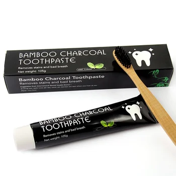 105g Daily Use Bamboo Charcoal Toothpaste For Teeth Whitening - Buy ...