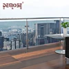 Tempered glass railings Stainless steel column railings Factory direct