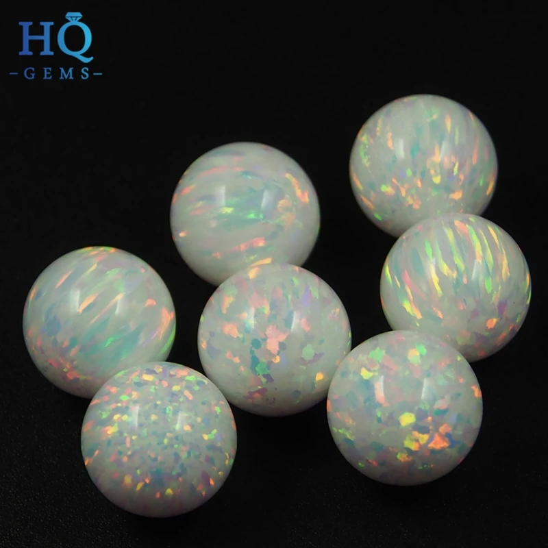 

Full hole lab create opal  white ethiopian opal rough wholesale opal beads, Op17