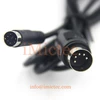 Customizable high quality big Din 5Pin male to Mini Din 6Pin,ps2 6Pin communication cable,control cable