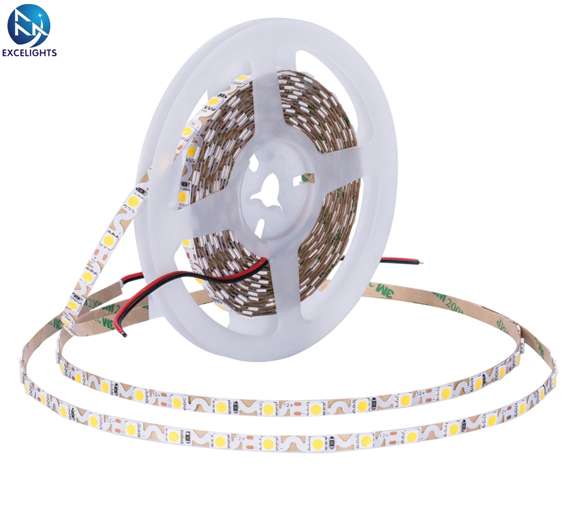 12V DC Foldable Bendable LED Flexible Tape 72LEDS S shape Zigzag LED Strip Light