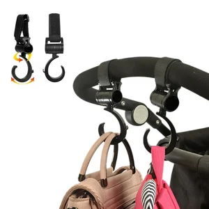 Amazon top seller 2019 Universal stroller hook with strap