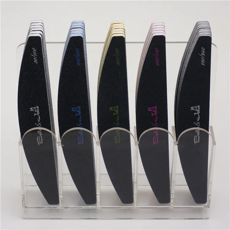 

wholesale black sand paper custom printed nail file