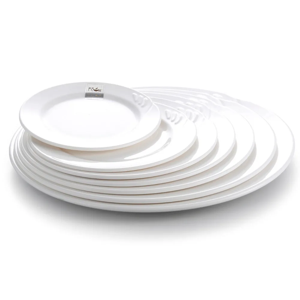 Wholesale Melamine Round Deep Dinnerware Party Use Melamine Plates