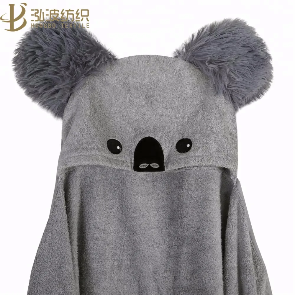 Koala Animal Style Bamboo Baby Bath Hooded Towel Buy Animal Hooded