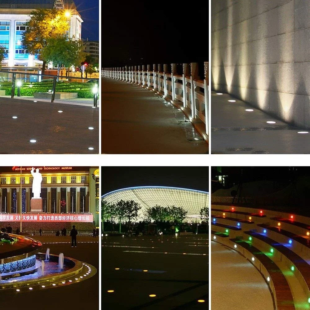Underground 6w Inground Recessed Decorative 12w Outdoor Floor Lamp Rgb