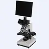 Big LCD Biological microscope with 100x achromatic objectives