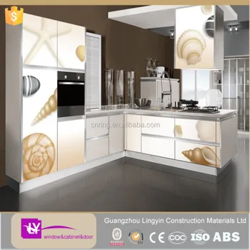 Newest Effects 3d Modern Kitchen Cabinets With High Quality