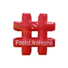 Inflatable hash symbol PVC character logo English letters model advertising decoration event prop